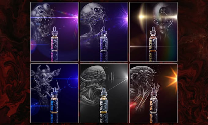 create illustrations for packaging and label design