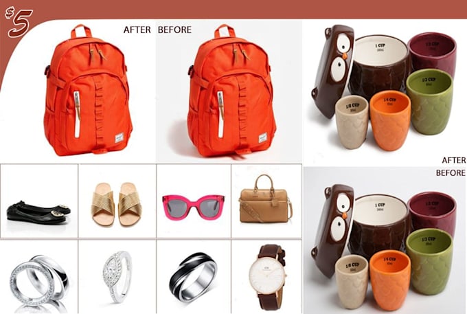 do amazon product photography editing, cutout, white background