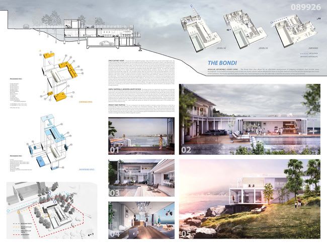 make architectural presentation sheets in photoshop