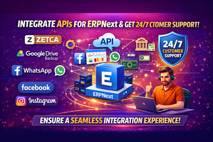 install, customize and integrate apis in erpnext 13, 14, 15