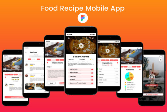 do mobile UI, android UI, iphone UI, and web design