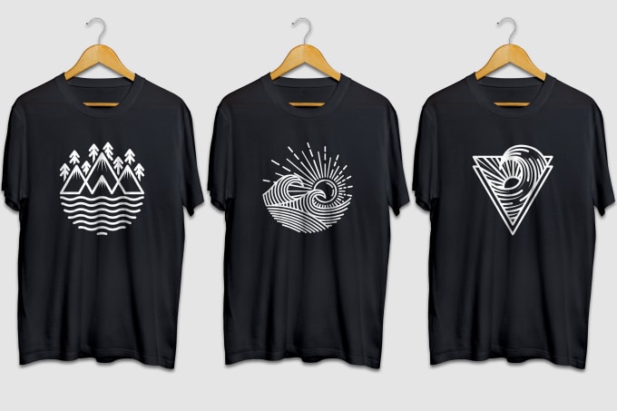 T shirt design hot sale