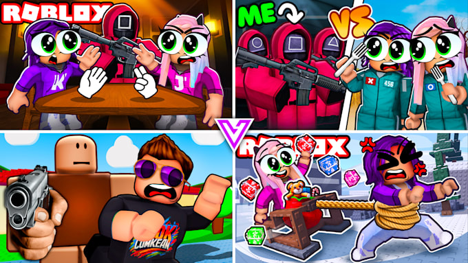 deliver a premium roblox thumbnail for your channel