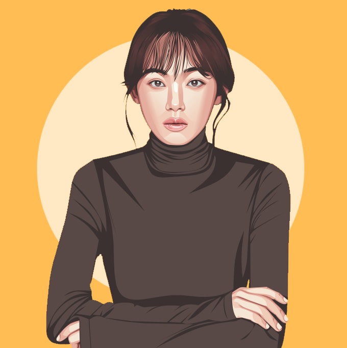 draw portrait illustration from photo