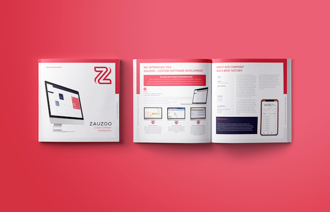 design eyecatching brochure, catalogue or flyer