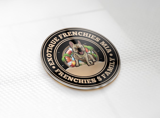 design a 3d business logo and full branding with copyrights