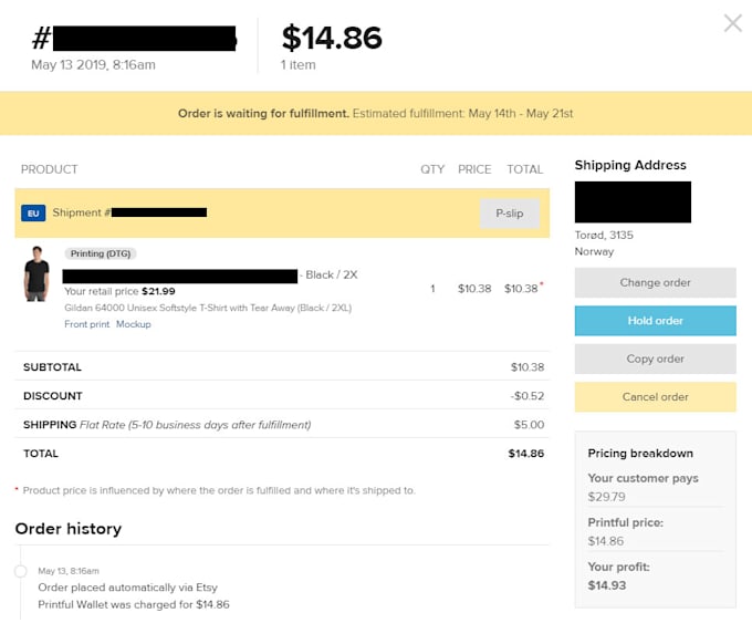 fulfill your orders for e commerce dropshopping business