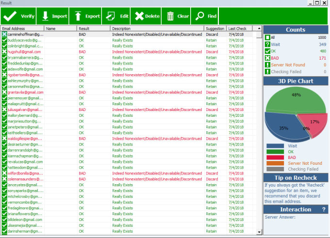 do email verification and bulk email validation service