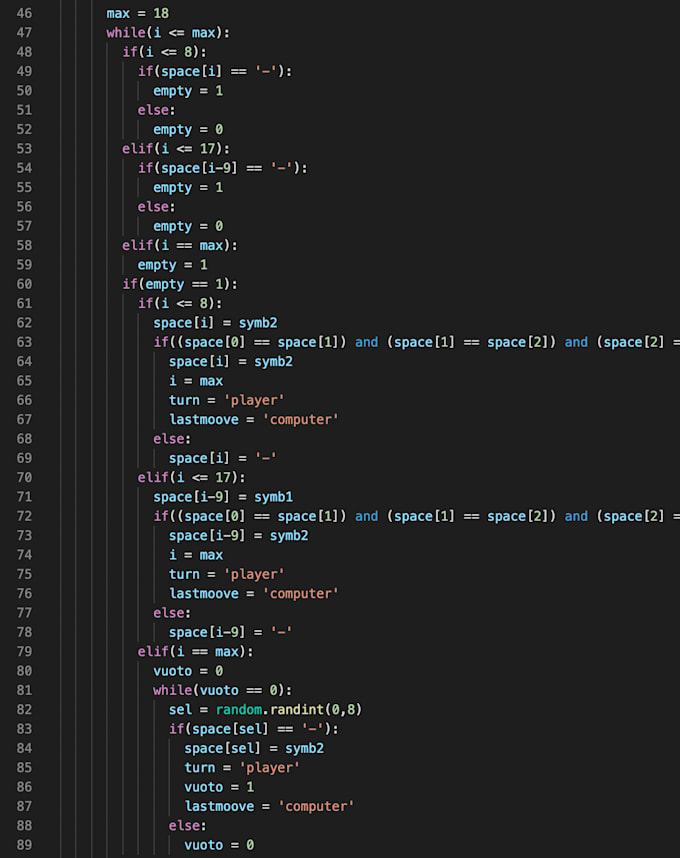 do a python script for you