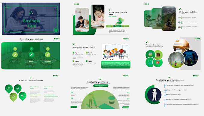 design professional powerpoint presentation and google slides