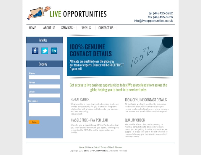 design a  responsive website