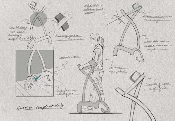 do industrial design concept sketches