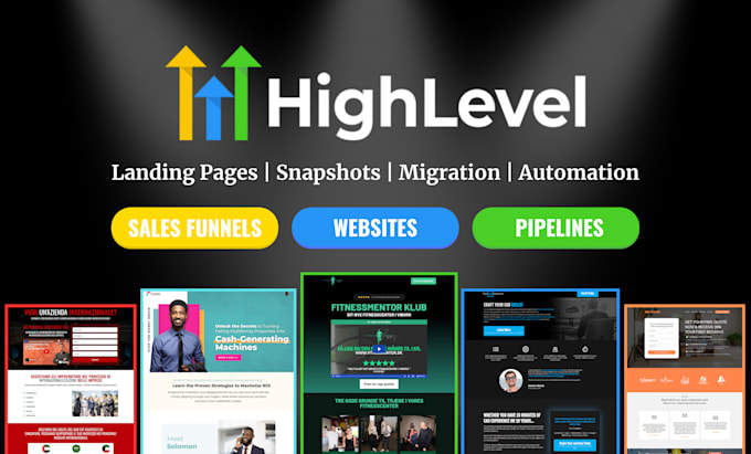 design gohighlevel funnel, kajabi, clickfunnels, kartra, ghl funnel expert