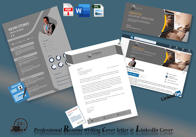 provide professional resume and linkedin