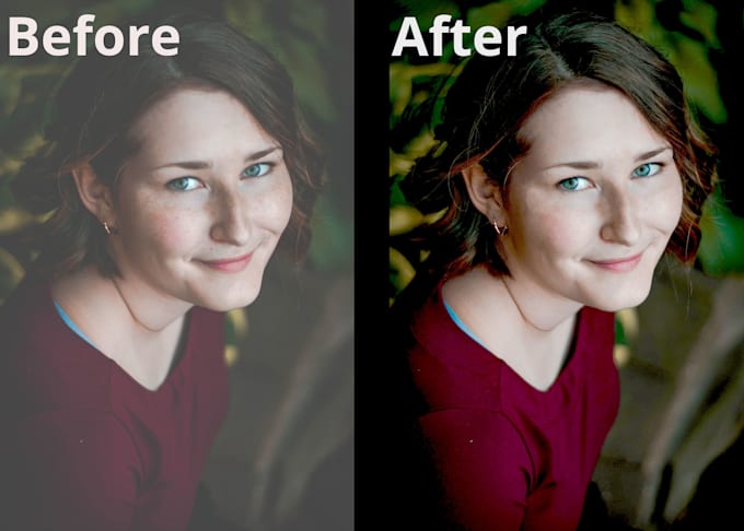 do photoshop editing and remove the green screen background