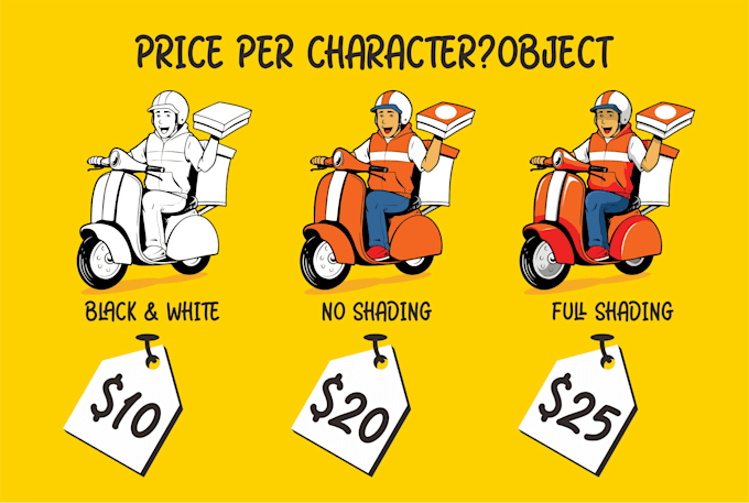 create your original cartoon character
