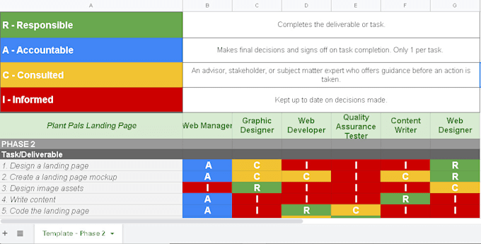 Do project management, project charter, gantt and raci chart by ...