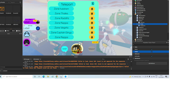 Professionally design your guis and uis for your roblox game by ...