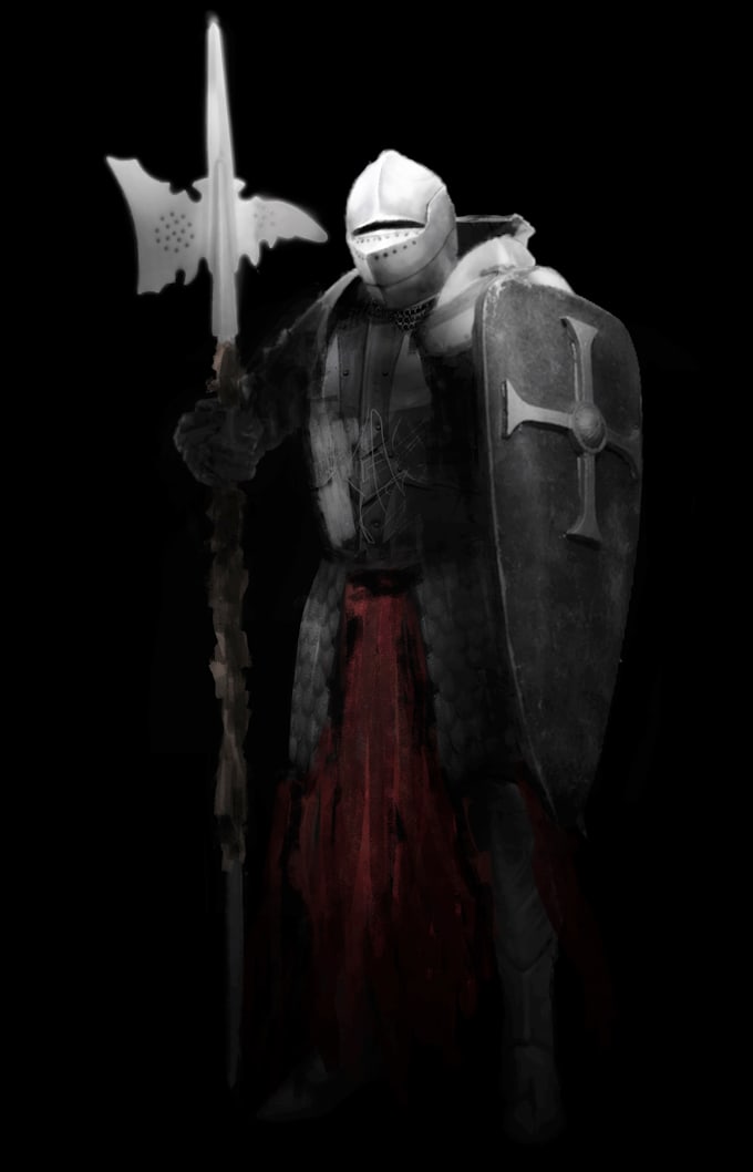 create realistic concept art for your character