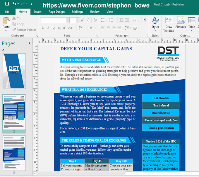 create edit convert and design microsoft publisher job