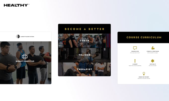 design health and wellness instagram posts