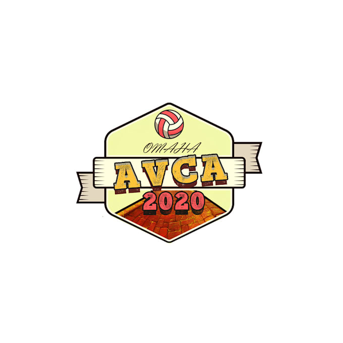 design a 2020 volleyball coaches convention logo in 1 day