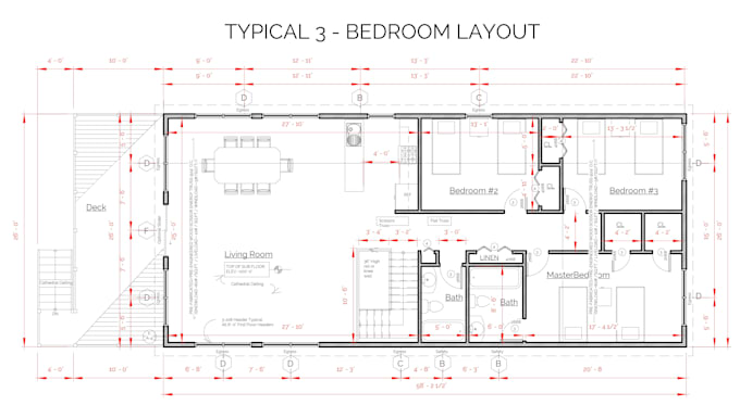 draw 2d architectural floor plan and elevations in autocad