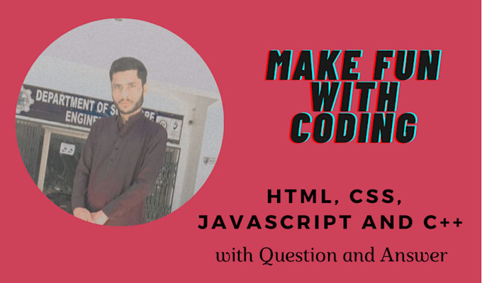 Coding in html and css, javascript and cpp and c by Naik12muhammad | Fiverr