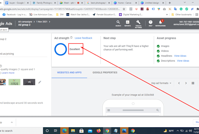 write facebook and google ad copy that will attract like crazy