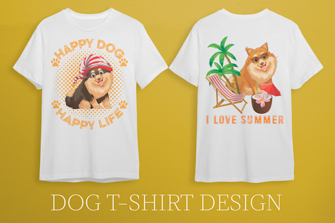 do dog retro vintage tshirt design