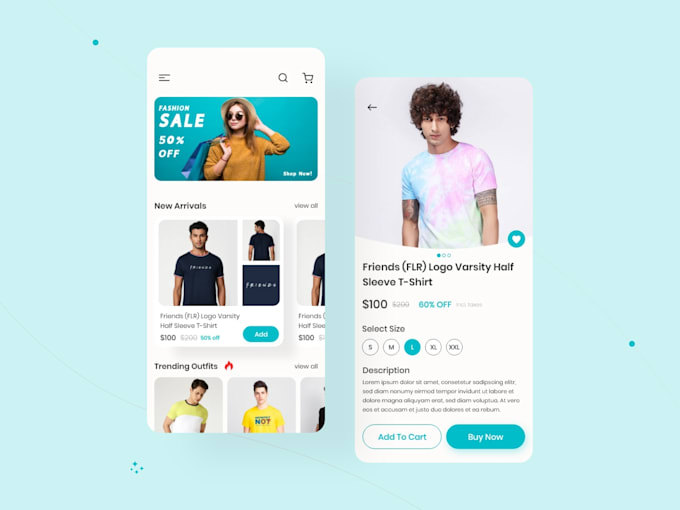 create or redesign websites and mobile app design