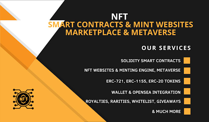build nft minting website smart contract nft marketplace