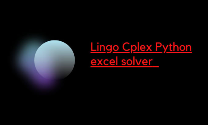 Do operation research linear programming modeling by Kate_or | Fiverr