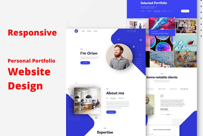 create a portfolio website with wordpress