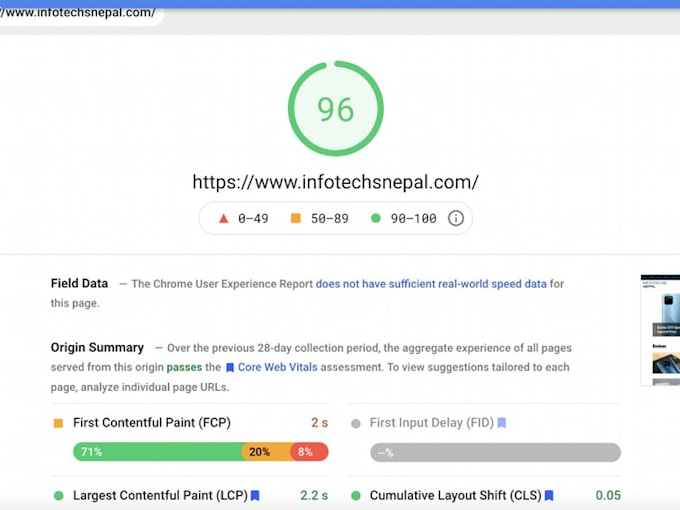 speed up word press website for google page insights