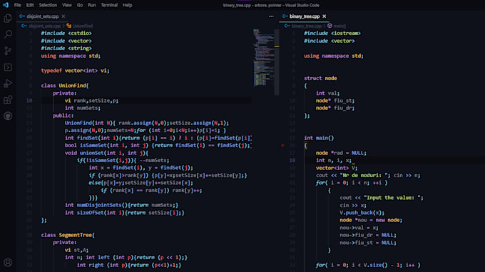 Do cpp java python programming tasks and projects by Birleanu_alex | Fiverr