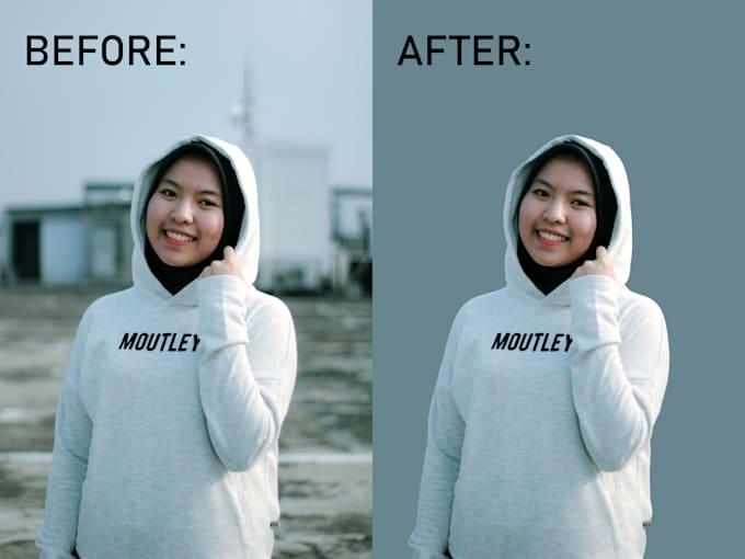 professionally remove background, cutout, photo retouching