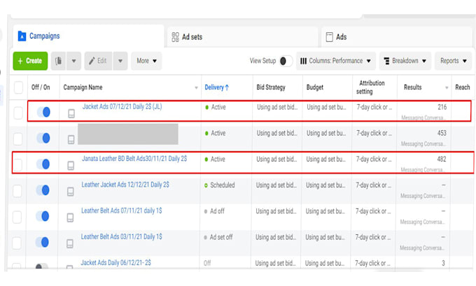 be facebook ads campaign manager, setup fb ads campaign, and ig ads