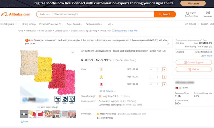 create professional aliexpress or alibaba product listing