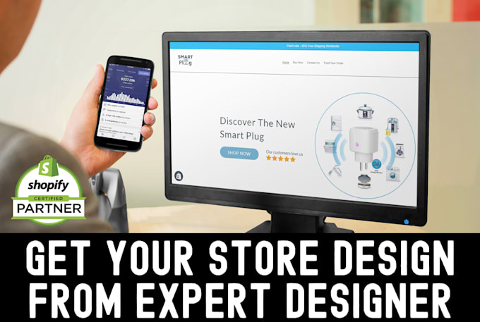 create shopify dropshipping store or shopify website
