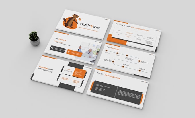 design or redesign powerpoint presentation and pitch deck