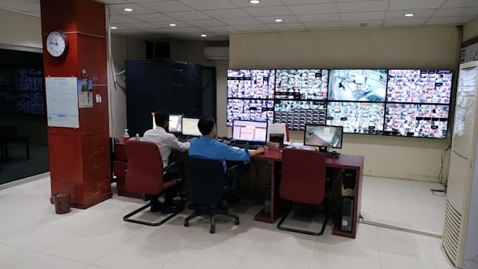 do cctv live monitoring 24by7