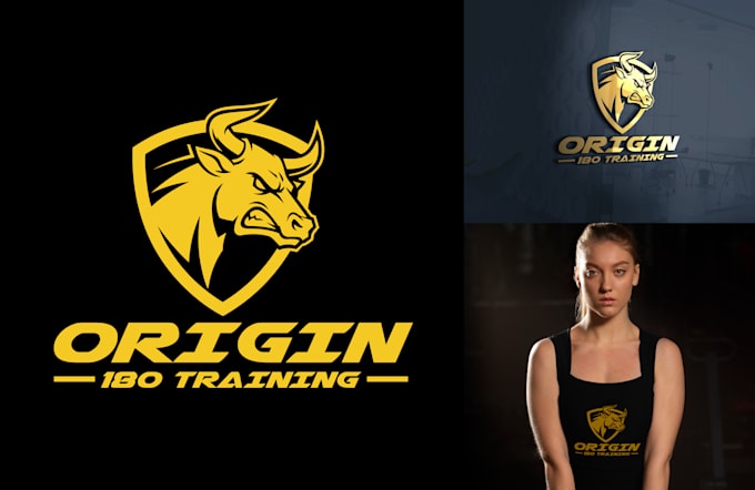 design luxury lion gorilla wolf gym fitness etc logo