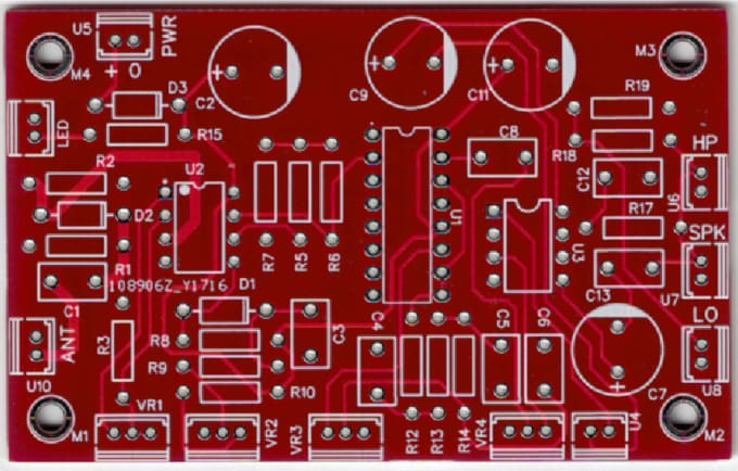 Design your pcb layout by Laldji_mourad | Fiverr