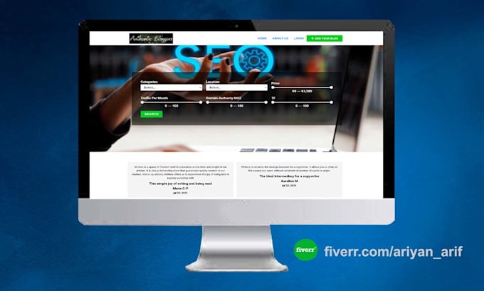 design wix website, wix website redesign