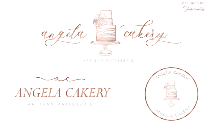 Premium Vector | Bakery shop logo line art vector illustration template  icon design. cake and cookies or pie logo concept for business bakery logo