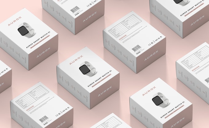 make attractive product label and packaging box design