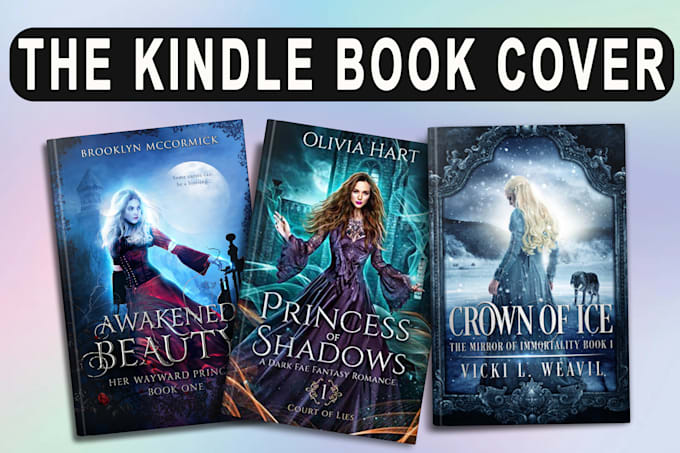 design an eye catching ebook and kdp cover within 4 hours