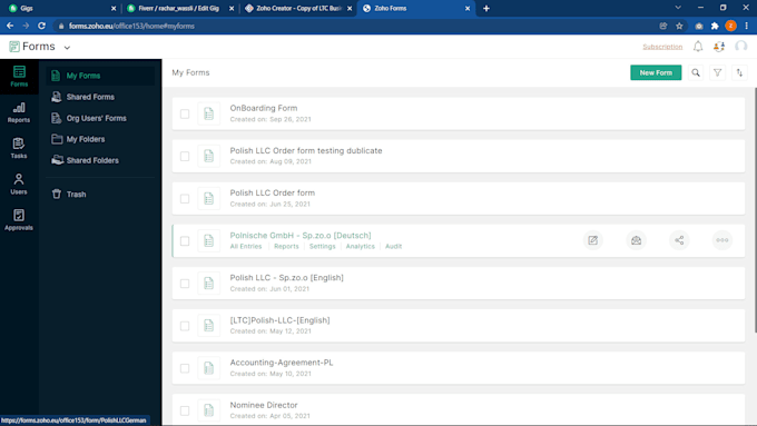 design zoho creator apps, forms, customize crm, zoho one