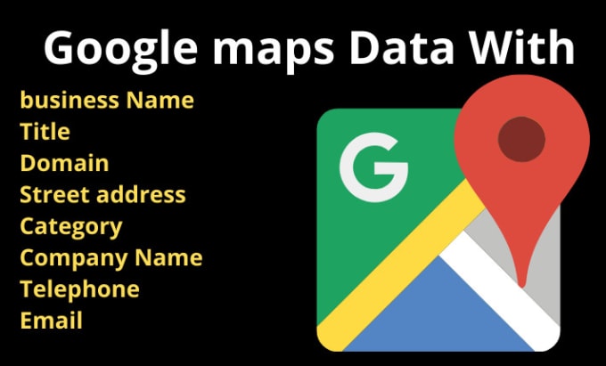 do google maps data scraping for business with emails
